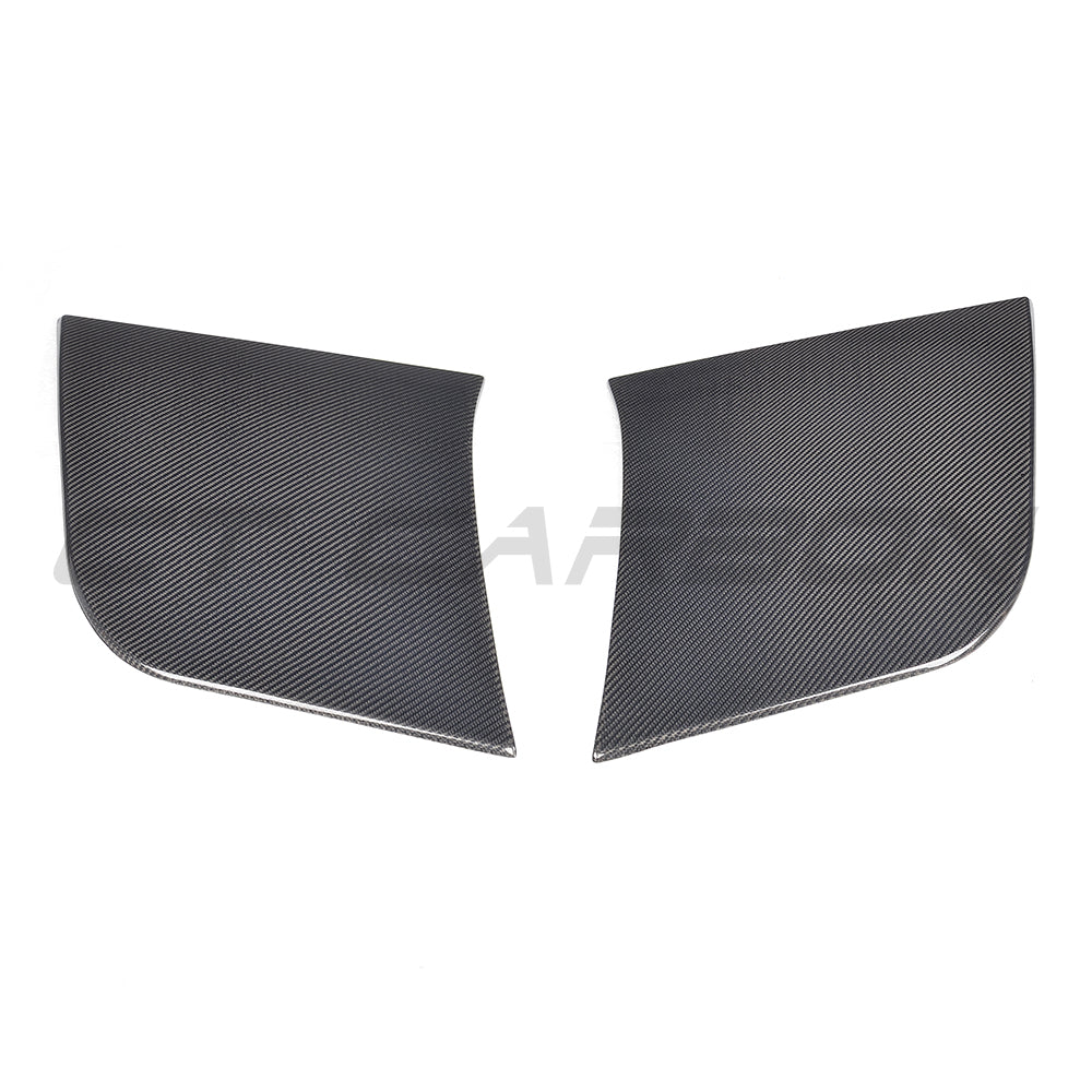 Audi TT/TTS/TTRS Quattro Mk3 (8S) 2015-2022 Carbon Fibre/Fiber Rear Quarter Panel Overlays – Side Blades/Rear Arch/Fender Garnish Stick-On Trims | CT Carbon Pre-Preg CFRP