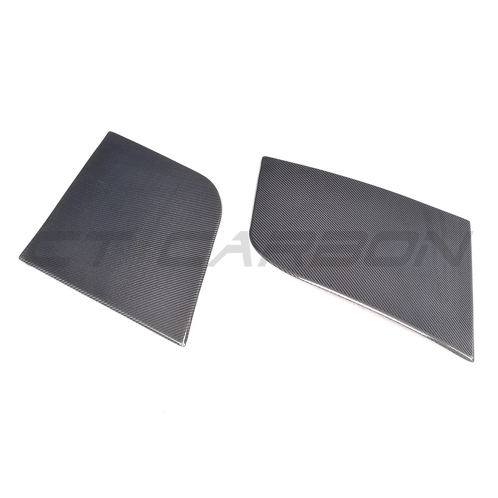 Audi TT/TTS/TTRS Quattro Mk3 (8S) 2015-2022 Carbon Fibre/Fiber Rear Quarter Panel Overlays – Side Blades/Rear Arch/Fender Garnish Stick-On Trims | CT Carbon Pre-Preg CFRP