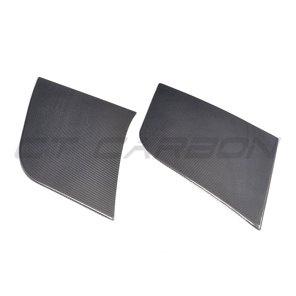 Audi TT/TTS/TTRS Quattro Mk3 (8S) 2015-2022 Carbon Fibre/Fiber Rear Quarter Panel Overlays – Side Blades/Rear Arch/Fender Garnish Stick-On Trims | CT Carbon Pre-Preg CFRP