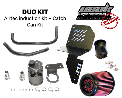 AIRTEC Duo Kit- Stage 2 Induction Kit & Catch Can Kit for Fiesta MK7 1.0-litre EcoBoost