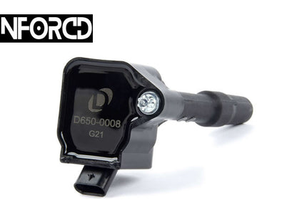 Dinan B-Series Ignition Coil Pack (Black) for BMW B36 B38 B46 B48 B58 S58 - Plug & Play Upgrade, +10% Energy - Ideal for M140i/M240i B58 - Single Coil