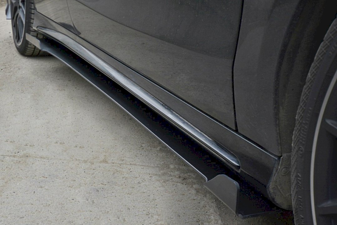 Maxton Design - RACING SIDE SKIRTS DIFFUSERS V.1 MERCEDES CLA A45 AMG C117 FACELIFT (2017-UP)