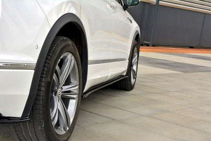 Maxton Design - SIDE SKIRTS DIFFUSERS VW TIGUAN MK 2 R-LINE