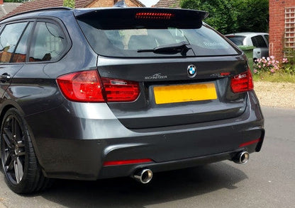 AC Schnitzer Dual sports exhaust with 90mm chrome Sport tailpipes for BMW 3 series (F30/F31) 340i