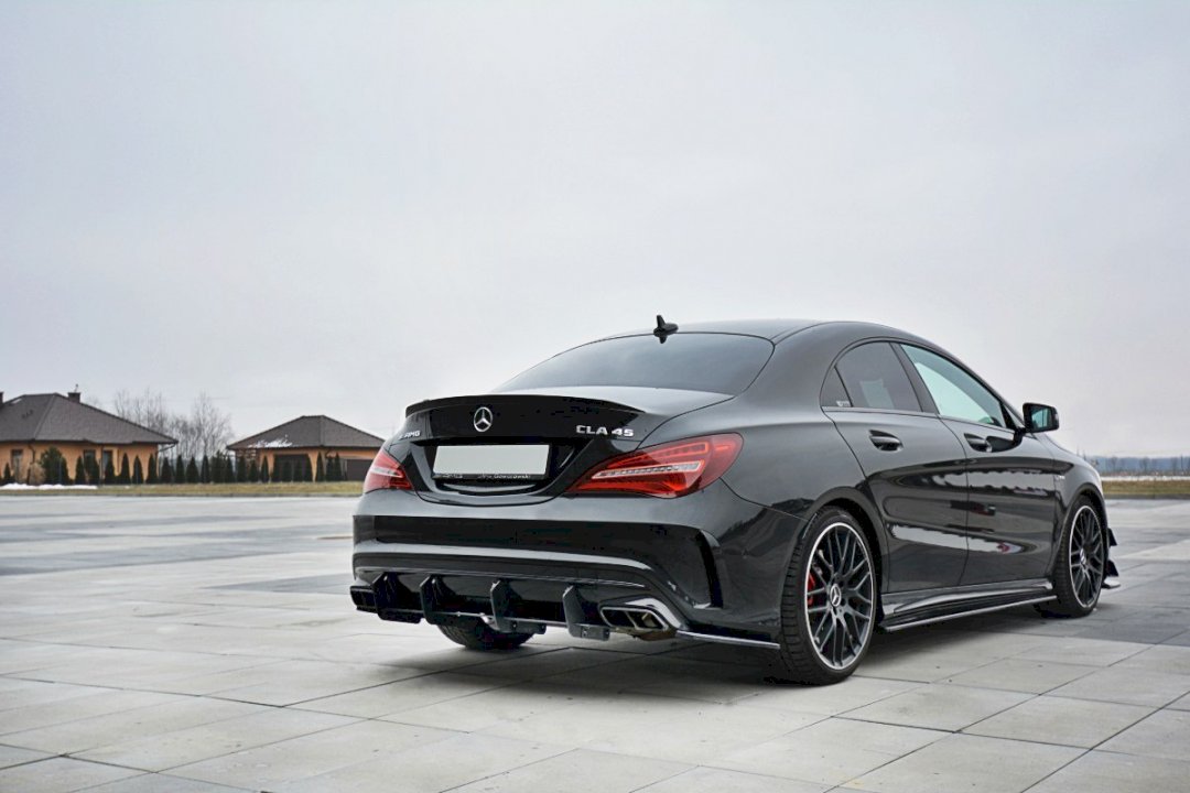 Maxton Design - REAR DIFFUSER V.1 MERCEDES CLA A45 AMG C117 FACELIFT (2017-UP)