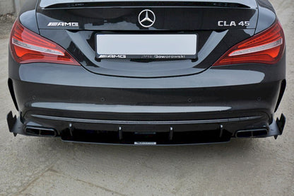 Maxton Design - REAR DIFFUSER V.3 MERCEDES CLA A45 AMG C117 FACELIFT (2017-UP)