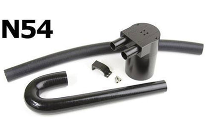 BMS BMW N54 535i Oil Catch Can Kit â€“ E60/E61 2007-2010 | Burger Motorsports Closed-Loop PCV, Double-Baffled | Fits 535i/535ix