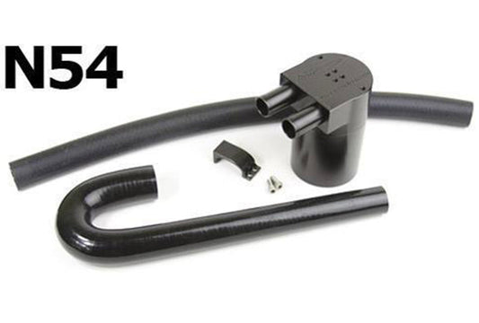 BMS BMW N54 535i Oil Catch Can Kit â€“ E60/E61 2007-2010 | Burger Motorsports Closed-Loop PCV, Double-Baffled | Fits 535i/535ix