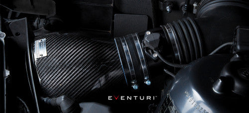 Eventuri Carbon Fibre/Fiber Cold Air Intake / Induction Kit for BMW E46 M3 S54 3.2 (2001-2006) – Performance Airbox Upgrade with Carbon Scoop & High-Flow Filter – BMW M3 E46 Intake System