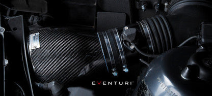 Eventuri Carbon Fibre/Fiber Cold Air Intake / Induction Kit for BMW E46 M3 S54 3.2 (2001-2006) – Performance Airbox Upgrade with Carbon Scoop & High-Flow Filter – BMW M3 E46 Intake System
