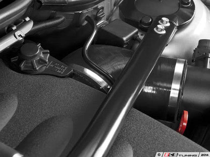 ECS Tuning Silicone Intake Hose/Boot for BMW E46 M3 (S54) - Induction Elbow/Coupler Pipe from Airbox/MAF to Throttle Body - Smooth-Bore 4-Ply Reinforced Inlet Pipe - With Clamps - Performance Air Intake Upgrade