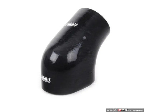 ECS Tuning Silicone Intake Hose/Boot for BMW E46 M3 (S54) - Induction Elbow/Coupler Pipe from Airbox/MAF to Throttle Body - Smooth-Bore 4-Ply Reinforced Inlet Pipe - With Clamps - Performance Air Intake Upgrade
