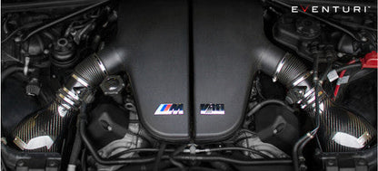 Eventuri Carbon Fibre (Fiber) Cold Air Intake / Induction Kit for BMW M5 E60 & M6 E63/E64 (S85 5.0L V10) - Performance Intake Airbox Upgrade, High Flow Filters, Ram-Air Scoops