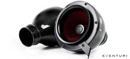 Eventuri Carbon Fibre (Fiber) Cold Air Intake / Induction Kit for BMW M5 E60 & M6 E63/E64 (S85 5.0L V10) - Performance Intake Airbox Upgrade, High Flow Filters, Ram-Air Scoops