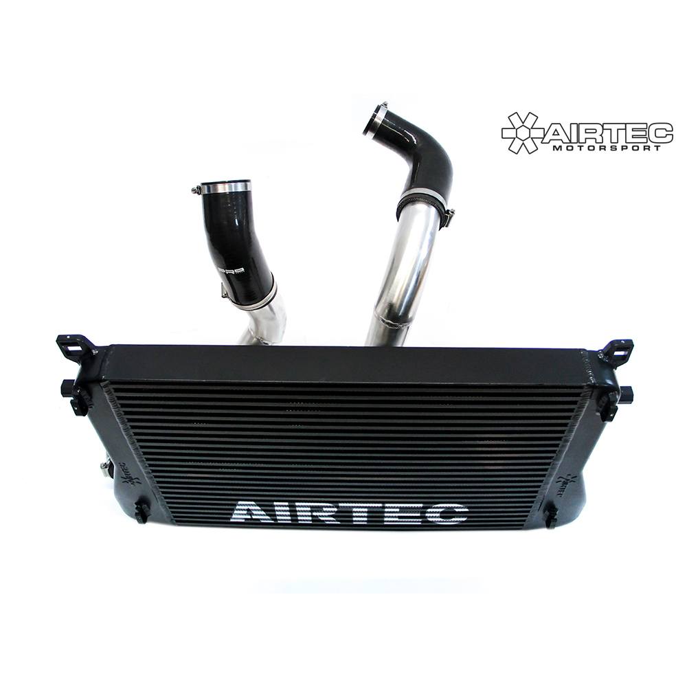AIRTEC Motorsport Intercooler & Big Boost Pipe Kit  EA888 Gen 3 MQB (VW Golf R/GTI, Audi S3 8V, TT/TTS 8S, Seat Leon Cupra, Skoda Octavia vRS) FMIC Charge Pipe Upgrade  Direct Fit, Stage 1/2, 400bhp+