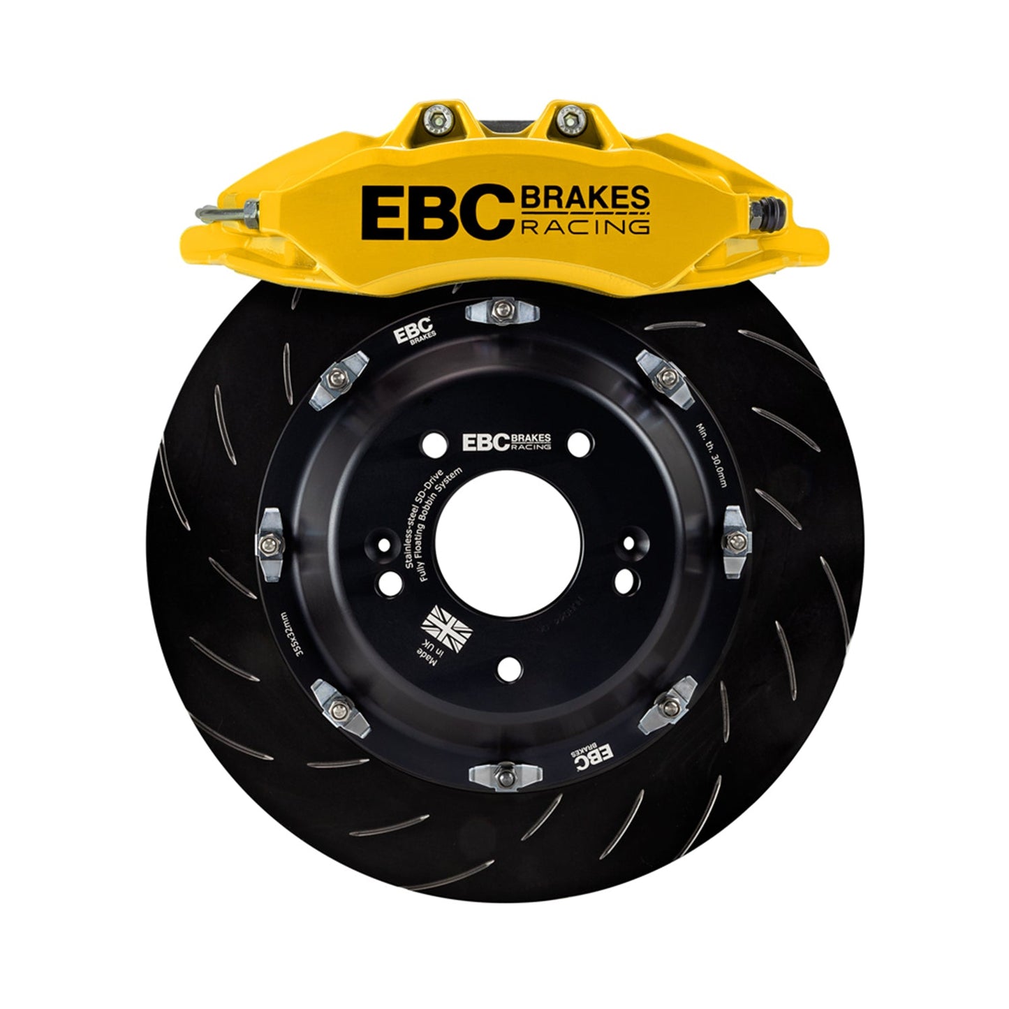 EBC Racing BMW F2X M-Lite 6 Piston Apollo Front Big Brake Kit 355mm (M135i, M140i, M235i & M240i)