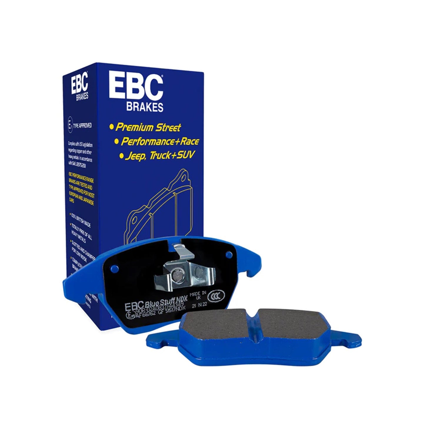 EBC Volkswagen Golf GTI Bluestuff Front Brake Pads DP52150NDX (Mk7)