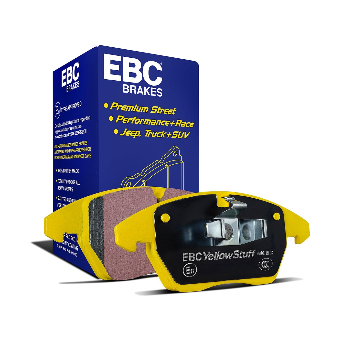 EBC Yellowstuff Rear Brake Pads For BMW F90 M5, F92 M8, F95 X5M & F96 X6M DP42320R