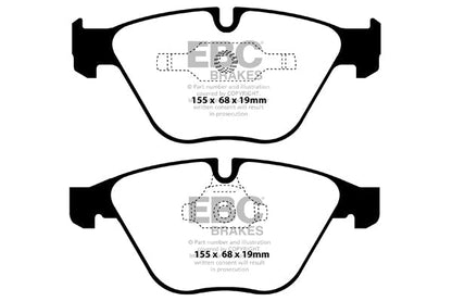 EBC Redstuff Ceramic Front Brake Pads Set for BMW 3