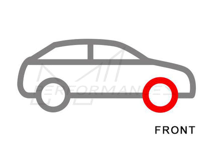 EBC Brakes USR Front Slotted & Vented Brake Discs 348mm (Pair) for BMW 3 Series E92/E93 - ATE Calipers - 325i 330i 335i 330ix 335ix - Thermic Black - Front Axle - USR1512