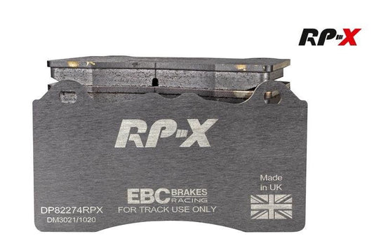 EBC RP-X Track/Racing Front Brake Pads for BMW F20 F21 F22 F23 F30 F31 F32 F33 F36 F80 F82 F83 F87 (M Performance Brembo) - Fits M135i M140i M235i M240i 228i 230i 328i 330i 335i 340i M2 M3 M4 - DP82130RPX