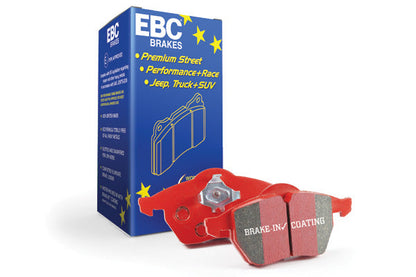 EBC Redstuff Ceramic Front Brake Pads for BMW 2 Series F22/F23 218i 218d (ATE Caliper) | Low Dust Performance Street Sport Upgrade | Fast Road Front Disc Brake Pad Set | ECE R90 Approved OEM Replacement | BMW 2er Coupe/Convertible | DP32155C