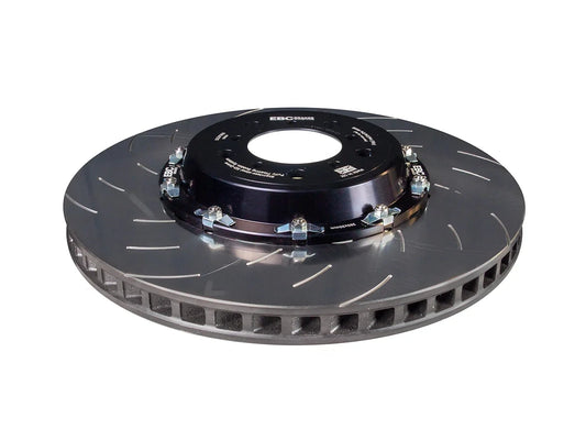 EBC Brakes BSD Floating Slotted Front Brake Discs/Rotors (Pair) for BMW M2 M3 M4 F80 F82 F87 - M2 Competition, M3 CS, M4 Competition - Brembo Calipers - Fast Road & Track Day - SG2F006