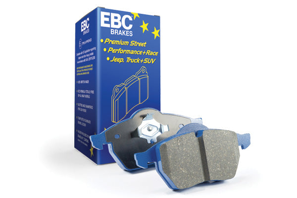 EBC Brakes Bluestuff NDX Front Brake Pads DP51995NDX (DP51995 NDX) for BMW 1 Series 135i E82/E88 Brembo Caliper & MINI JCW GP R56 GP2 – Performance Street/Track Day Fast Road Upgrade – Front Axle Set
