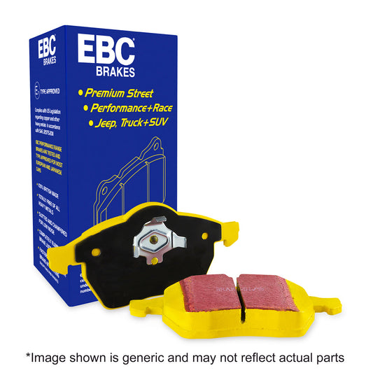 EBC Yellowstuff Front Brake Pads DP42423R for Mercedes-Benz A35 AMG, CLA35 AMG & GLB35 AMG (V117 C118 H247) - Street & Track Performance - R90 Approved