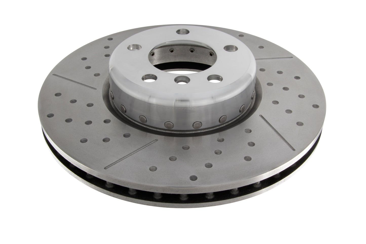 EBC Brakes 2-Piece Riveted Slotted & Dimpled Rear Brake Discs 345mm Vented for BMW 1 Series F20 F21 & 2 Series F22 M135i M140i 228i M235i M240i (Brembo Calipers, Pair) GD2067R