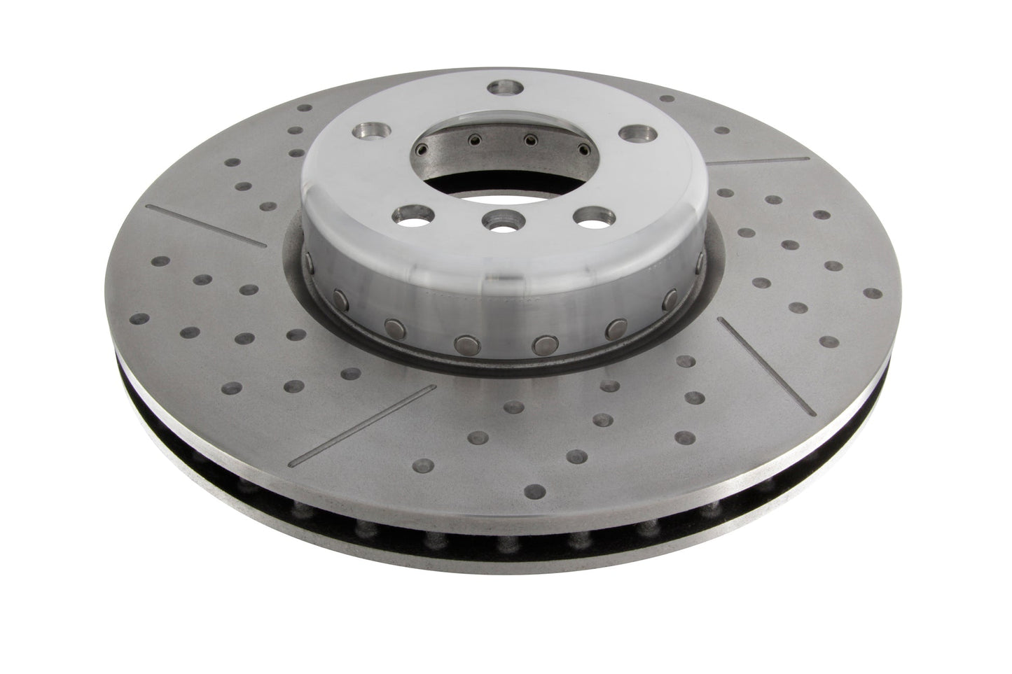 EBC GD Series 2-Piece Slotted & Dimpled Rear Brake Discs/Rotors 345mm – BMW 1 Series F20 F21 M135i M140i & 2 Series F22 M235i M240i – For Brembo Rear Calipers – Vented Performance Upgrade Pair – GD2067R