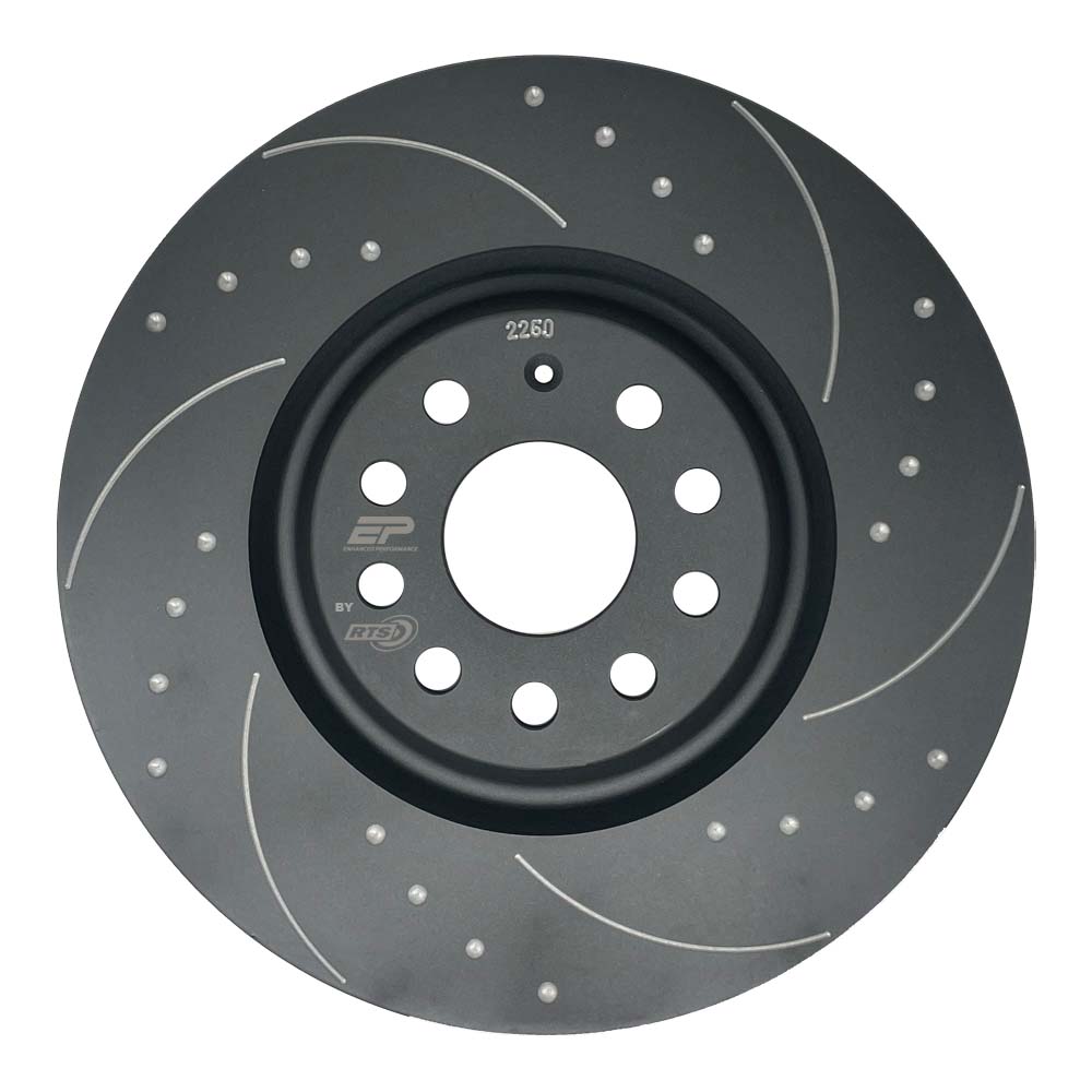 ** CLEARANCE ** Enhanced Performance (By RTS) Front Brake Disc Upgrade - MK7 & MK8 Fiesta ST  ** NONE RETURN **