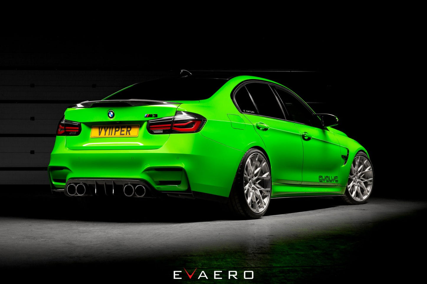 Evaero BMW F82 M4 Carbon Fibre Full Aero Body Kit - Front Splitter, Rear Diffuser, Boot Spoiler, Bumper Vents