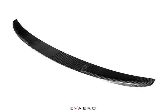 BMW M4 F82 Coupe Carbon Fibre/Fiber Rear Bootlid/Trunk Decklid Lip Spoiler Wing Ducktail Blade – Evaero OEM+ Factory Style, Exact Fitment
