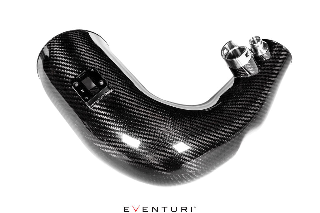 Eventuri Carbon Fibre/Fiber Performance Intake for BMW 3 Series G20/G21 B48 2.0 Turbo - Cold Air Intake Induction Kit & Carbon Airbox Upgrade (318i 320i 330i 330e incl xDrive, V1/V2 MAF/IAT)