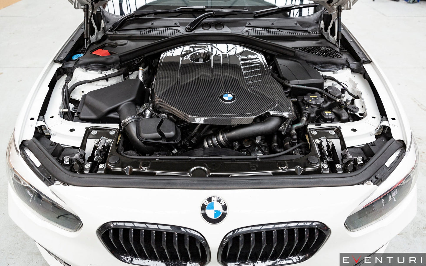 Eventuri BMW B58 Carbon Fibre Engine Cover for M140i M240i 340i 440i (F20 F21 F22 F23 F30 F31 F32) - Prepreg Carbon, OEM Fit - EVE-B58F-CF-ENG