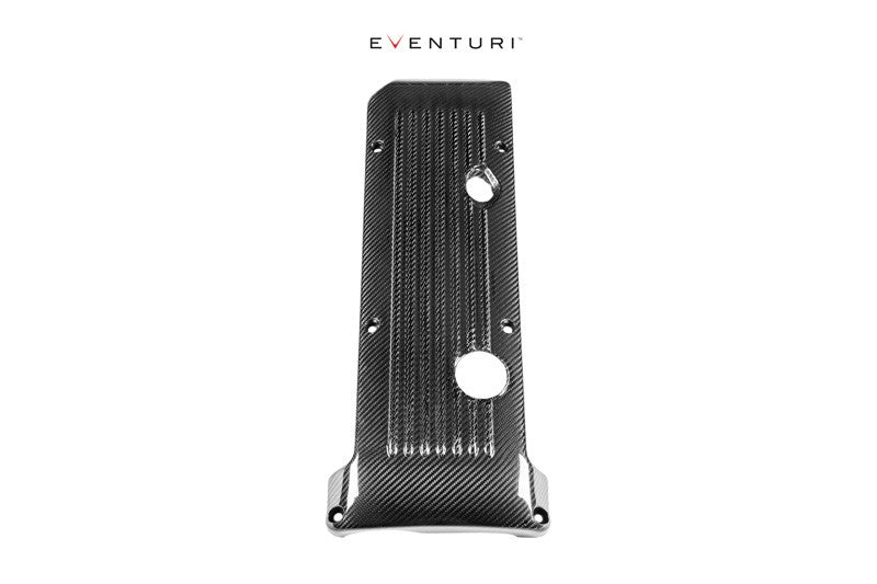 Genuine Eventuri BMW M3 E46 S54 Carbon Fibre/Fiber Engine Cover – Engine Bay Cover/Panel, Underbonnet/Under-hood Shroud, Cosmetic Trim, Dress Panel | OEM+ Carbon Weave | Fits S54B32 | EVE-E46-CF-ENG