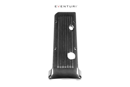 Genuine Eventuri BMW M3 E46 S54 Carbon Fibre/Fiber Engine Cover – Engine Bay Cover/Panel, Underbonnet/Under-hood Shroud, Cosmetic Trim, Dress Panel | OEM+ Carbon Weave | Fits S54B32 | EVE-E46-CF-ENG