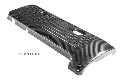 Genuine Eventuri BMW M3 E46 S54 Carbon Fibre/Fiber Engine Cover – Engine Bay Cover/Panel, Underbonnet/Under-hood Shroud, Cosmetic Trim, Dress Panel | OEM+ Carbon Weave | Fits S54B32 | EVE-E46-CF-ENG