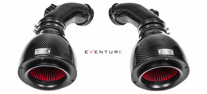Eventuri BMW F10 M5 (20112016, S63) Carbon Fibre (Carbon Fiber) Cold Air Intake System  Performance Induction Kit with Carbon Scoops