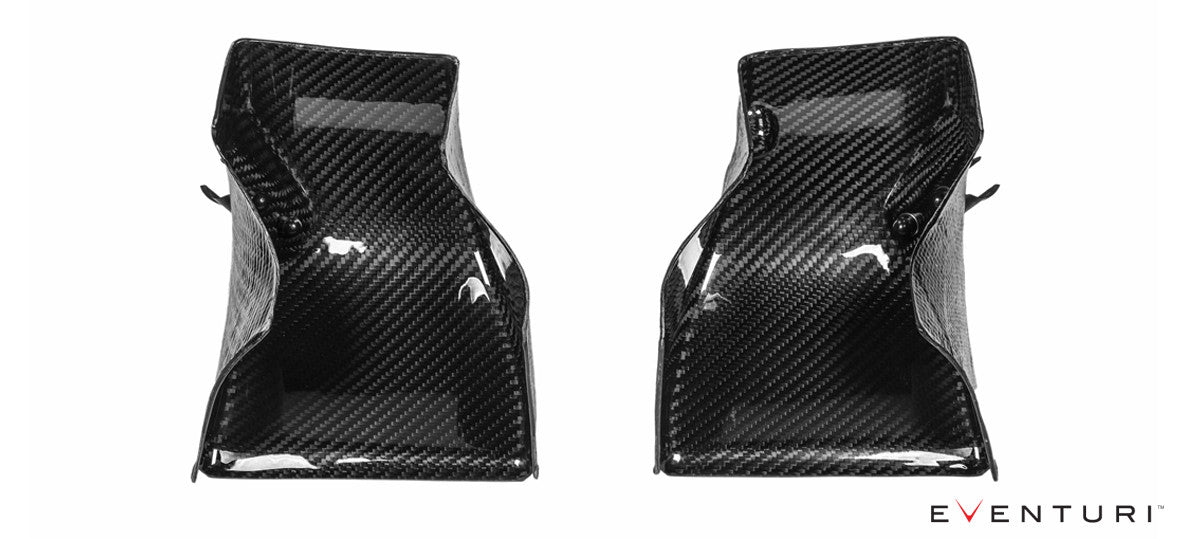 Eventuri BMW F10 M5 (20112016, S63) Carbon Fibre (Carbon Fiber) Cold Air Intake System  Performance Induction Kit with Carbon Scoops