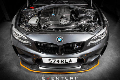 Eventuri V2 Carbon Fibre/Fiber Cold Air Intake/Induction Kit for BMW N55 – M2 F87 N55, M135i F20/F21, M235i F22/F23 – Carbon Airbox Performance Intake System – BMW 1 Series & 2 Series