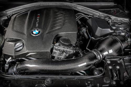 Eventuri V2 Carbon Fibre Cold Air Intake Induction Kit – BMW M135i F21 N55, BMW 1 Series – Fits M235i F22 – Performance Carbon Airbox & Intake Pipe Upgrade