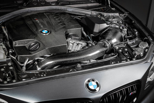 Eventuri V2 Carbon Fibre Cold Air Intake Induction Kit – BMW M135i F21 N55, BMW 1 Series – Fits M235i F22 – Performance Carbon Airbox & Intake Pipe Upgrade