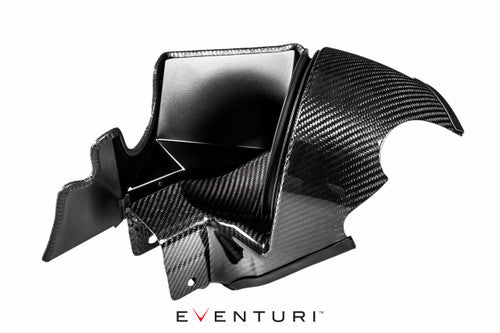 Eventuri V2 Carbon Fibre/Fiber Cold Air Intake/Induction Kit for BMW N55 – M2 F87 N55, M135i F20/F21, M235i F22/F23 – Carbon Airbox Performance Intake System – BMW 1 Series & 2 Series