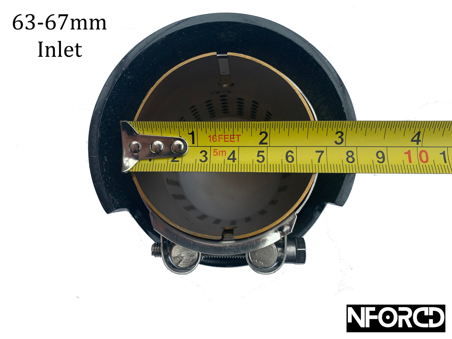 BMW Forged Carbon Fibre Exhaust Tips - Black | M Performance Style Clamp-On Tailpipe Trims with Hidden Clamp | 63-67mm / 67-72mm Inlet | UK Stock | Fits BMW 1 2 3 4 5 Series, M2 M3 M4 M5