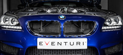 Eventuri Carbon Fibre/Carbon Fiber Cold Air Intake / Induction Kit for BMW M6 F13 F12 F06 (S63/S63TU Twin-Turbo V8) - Performance Air Intake System with Carbon Airbox & Ram-Air Scoops - Fits Coupe, Convertible, Gran Coupe
