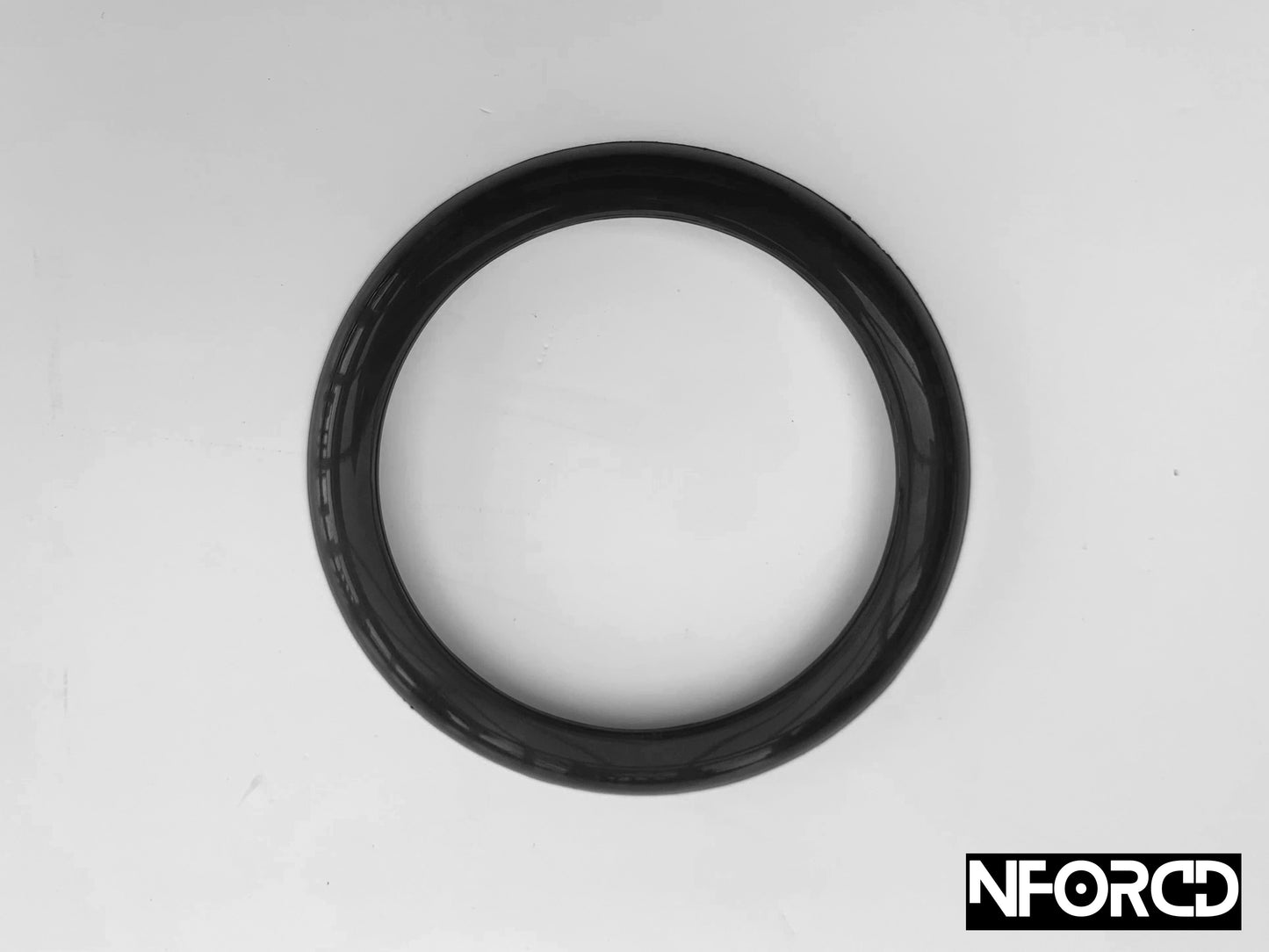 High Gloss Black Rear Badge Ring Cover for BMW 1 Series F20 F21 (2012-2019) – Boot Lid/Tailgate Emblem Surround Trim Overlay | Piano Black Dechrome Frame | 3M Stick-On | Fits M140i M135i 114i 116i 118i 120i 125i 114d 116d 118d 120d 125d