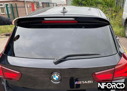 BMW 1 Series M135i Pre-Facelift Pre-LCI (F20/F21) Full Body Kit - Splitter, Side Skirts, Rear Spats, Rear Diffuser, Gloss Black Spoiler & Kidney Grilles, M Performance Style Mirror Covers - Direct Fit, No Paint, UK
