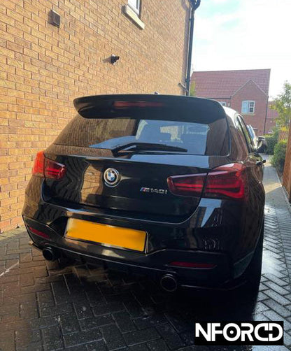 BMW 1 Series F20 F21 Carbon Fibre Rear Spoiler Wing – Boot/Tailgate Lip Spoiler for M135i M140i Hatchback 2011–2019 (Gloss Carbon Fiber, OEM+ Fitment, UK)